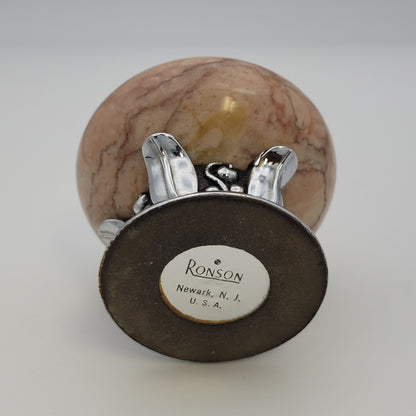 Ronson Nordic Marble Petrol Table Lighter