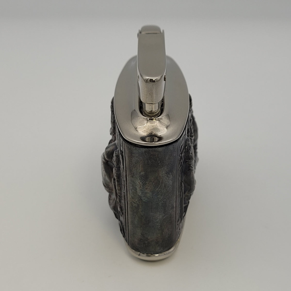 1950s Mylflam Diplomat Village Scene Table Lighter