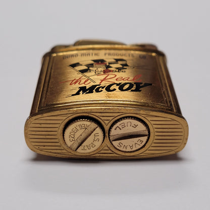 1950s Evans Banner the Real McCoy Pocket Lighter