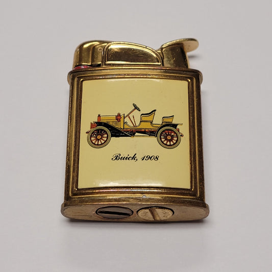 1950s Evans Banner Buick 1908 Automobile Pocket Lighter