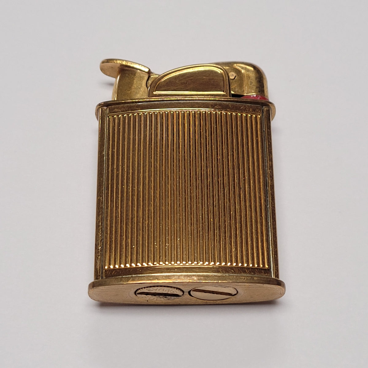 1950s Evans Banner Golfer Scene Pocket Lighter