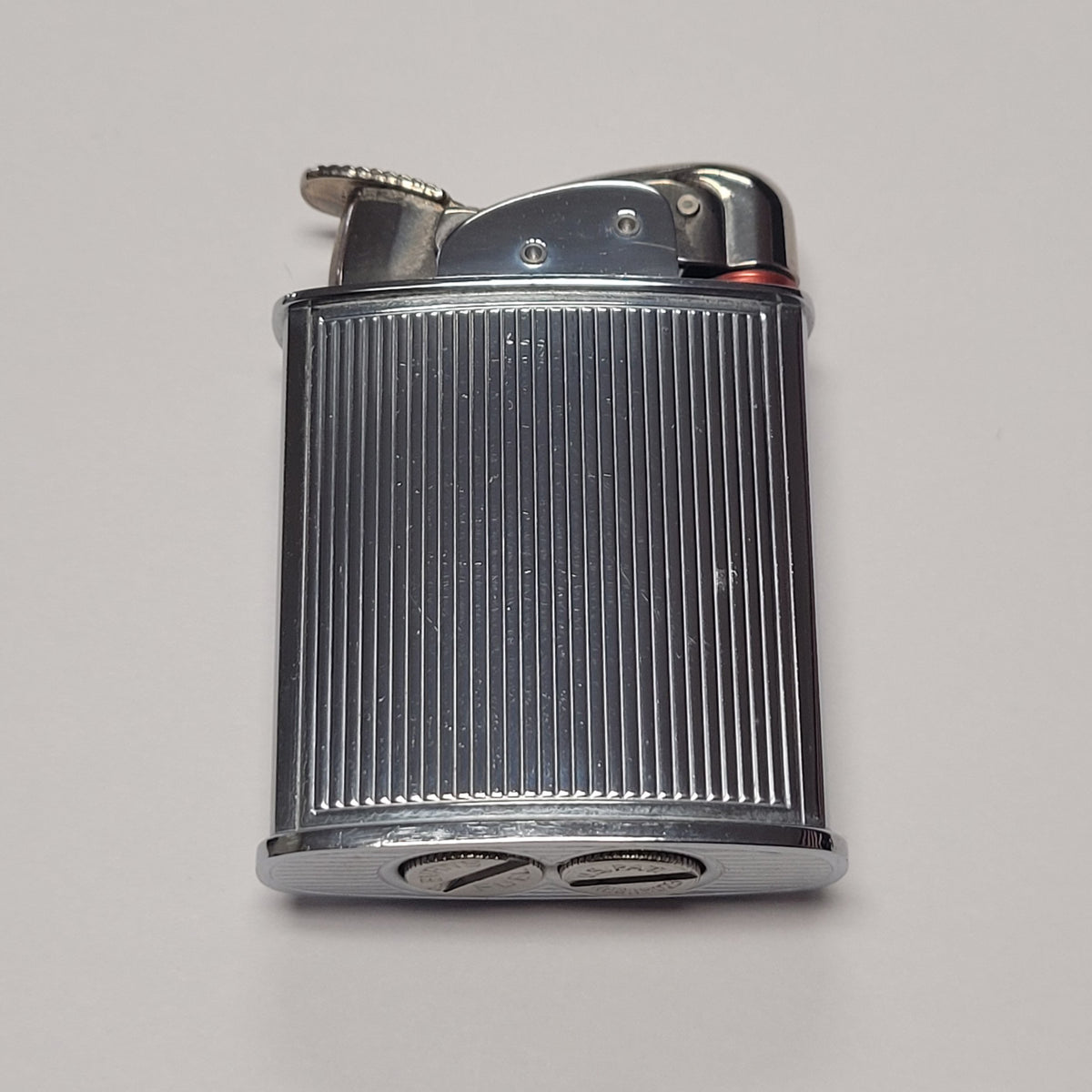 1950s Evans Banner U.S.S. Siboney Military Pocket Lighter
