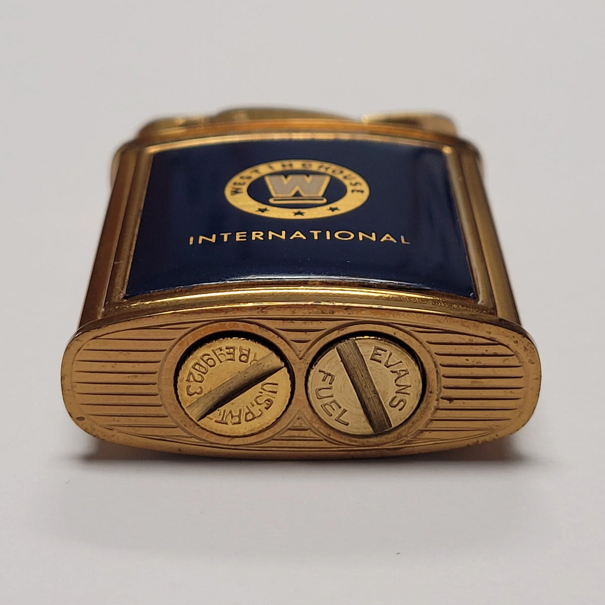 1950s Evans Banner Westinghouse International Pocket Lighter