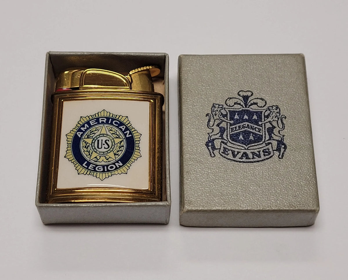 1950s Evans Banner American Legion Pocket Lighter