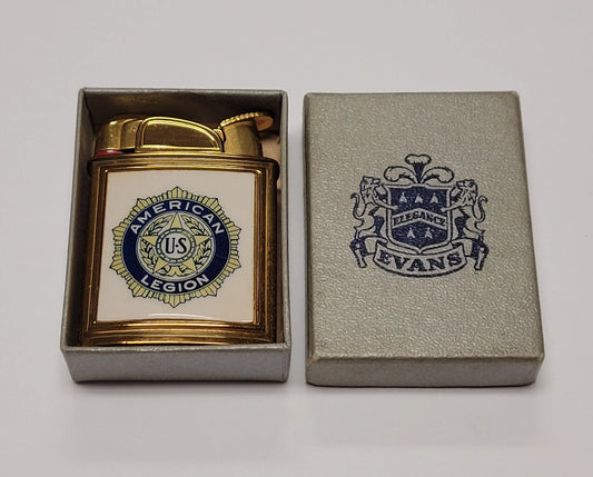 1950s Evans Banner American Legion Pocket Lighter