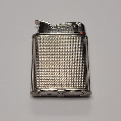 1950s Evans Art Deco Chrome Pocket Lighter