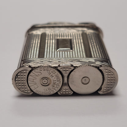 1950s Evans Art Deco Chrome Pocket Lighter