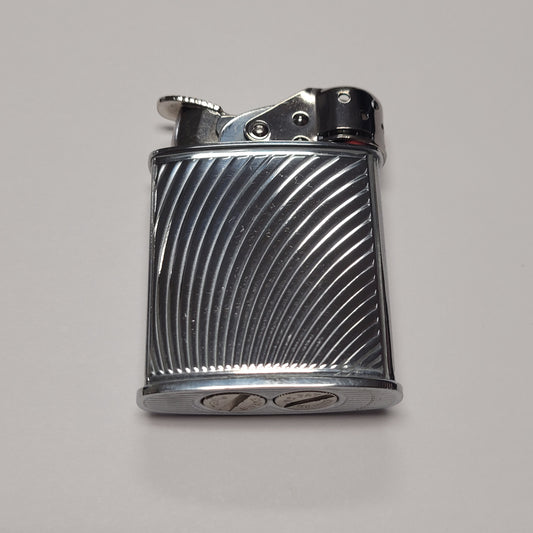 1950s Evans Swirled Lines Windguard Pocket Lighter