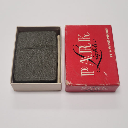 Vintage PARK Green Military Pocket Lighter