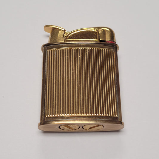 1950s Evans Banner Gold Seal Asphalt Roofing Company Pocket Lighter