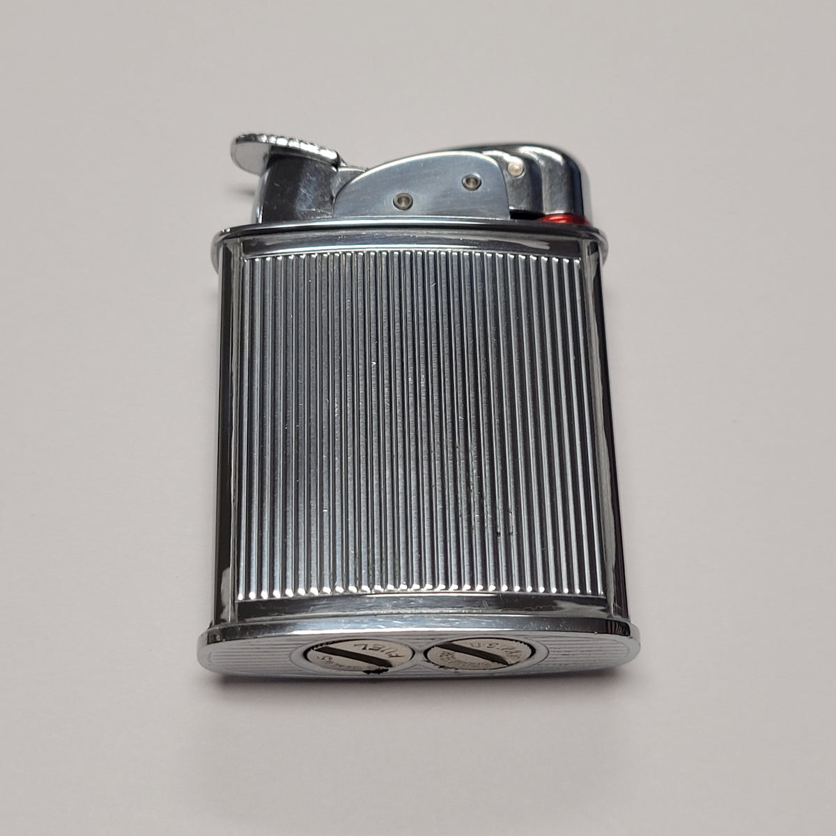 1950s Evans U.S.S. Lake Champlain Military Pocket Lighter