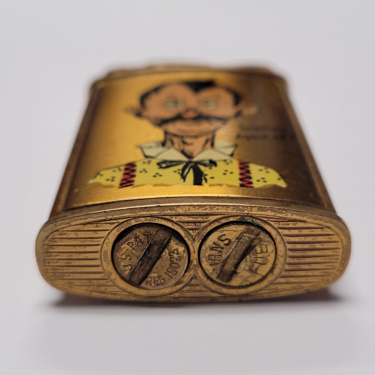 1950s Evans Supreme Drinking Again Eh? Pocket Lighter