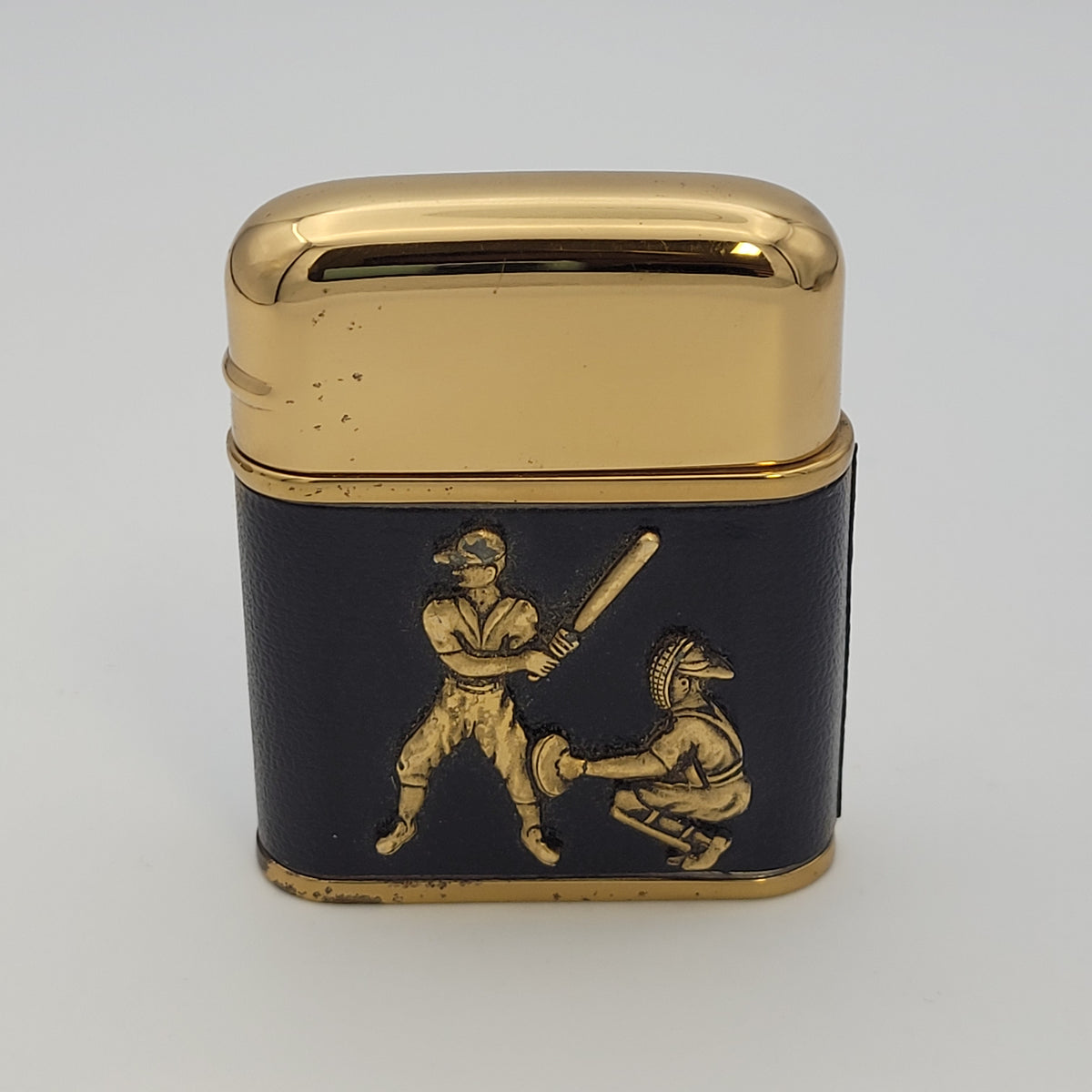 1950s Evans Breeze-King Baseball Pocket Lighter