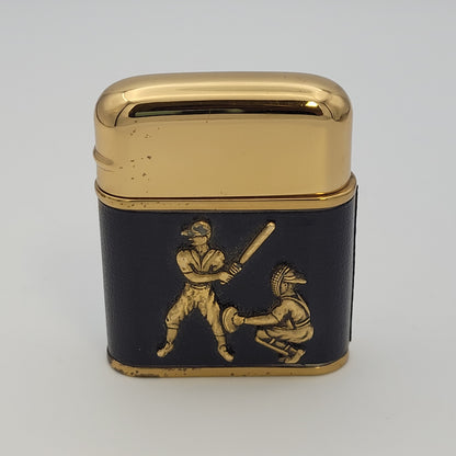 1950s Evans Breeze-King Baseball Pocket Lighter