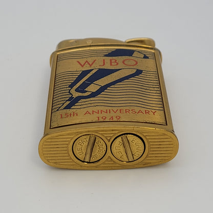 1950s Evans Supreme WJBO Radio Station Pocket Lighter