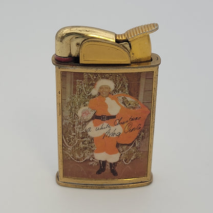 1950s Evans Supreme Bing Crosby A White Christmas Pocket Lighter