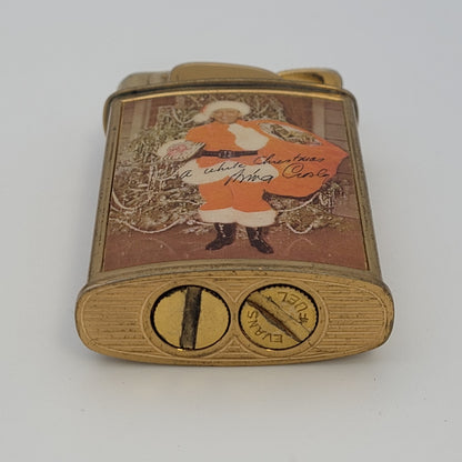 1950s Evans Supreme Bing Crosby A White Christmas Pocket Lighter