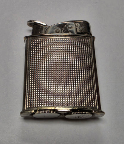 1950s Evans Banner U.S. Army Emblem Chrome Pocket Lighter