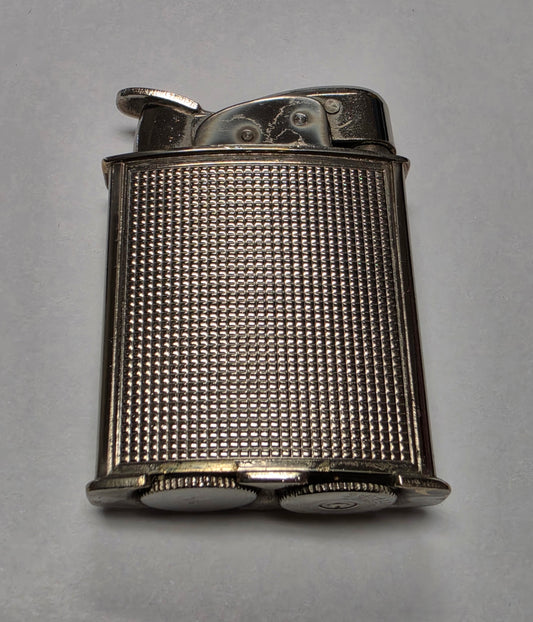 1950s Evans Banner U.S. Army Emblem Chrome Pocket Lighter