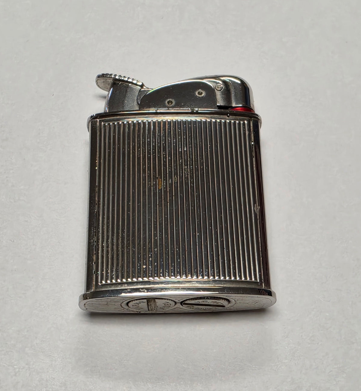 1950s Evans Banner U.S.S. New Jersey Military Pocket Lighter