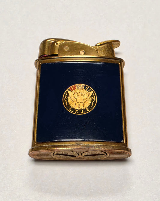 1950s Evans Banner Fraternal Order of Eagles Pocket Lighter
