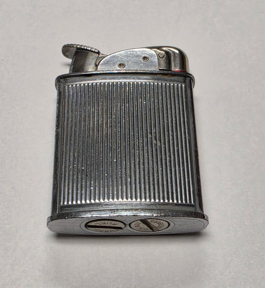 1950s Evans Banner U.S.S. Columbus Military Pocket Lighter