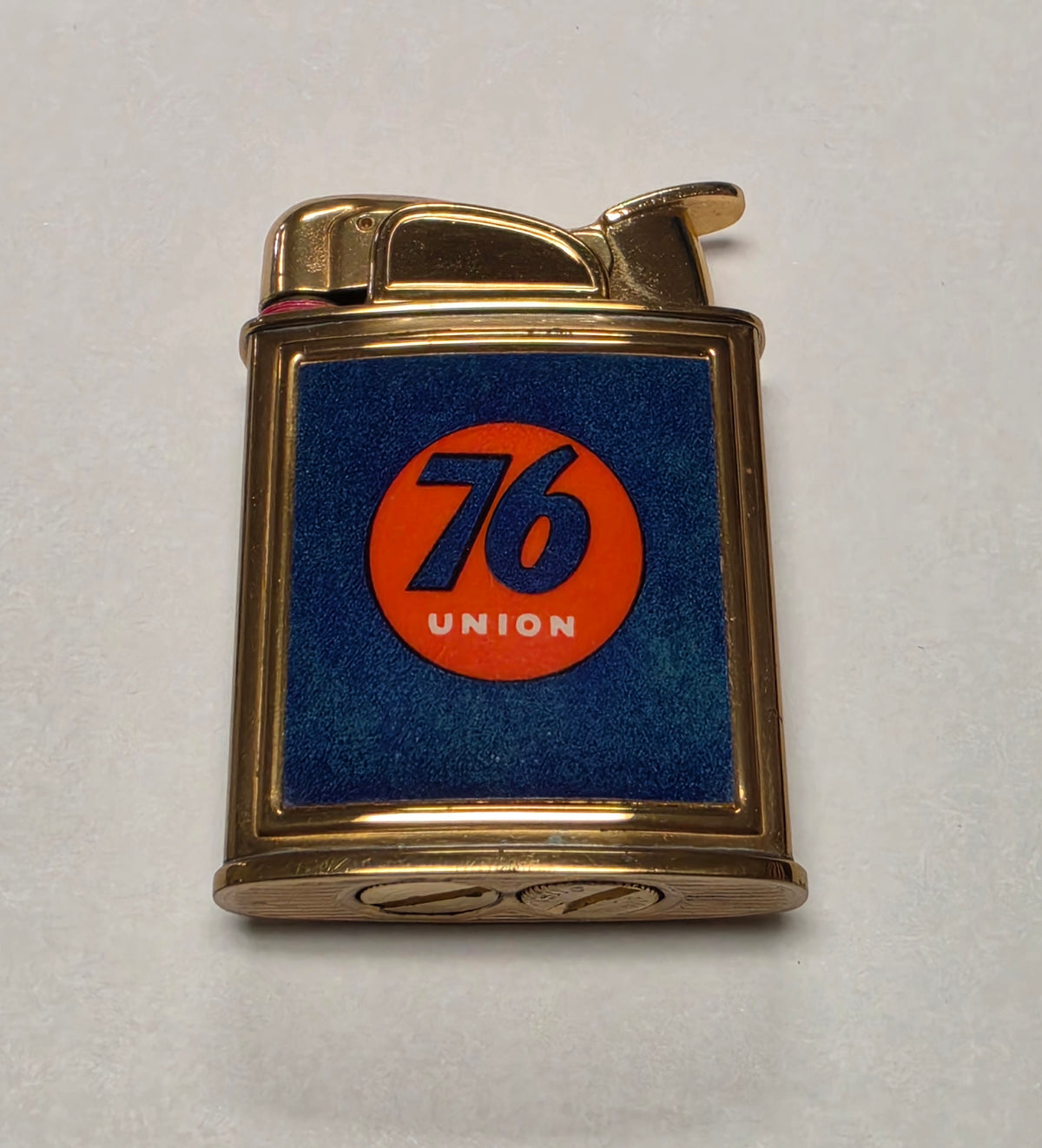 1950s Evans Banner 76 Union Oil Pocket Lighter