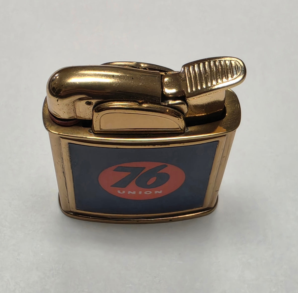 1950s Evans Banner 76 Union Oil Pocket Lighter