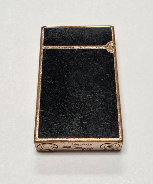 S.T. Dupont Ligne 2 Gold Plated & Black Lacquer Lighter
