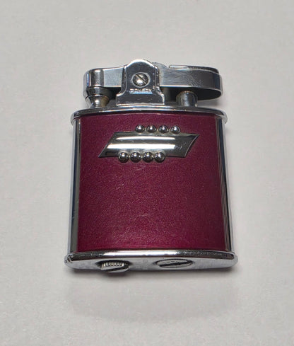 1930s Ronson Princess Maroon Enamel Lighter