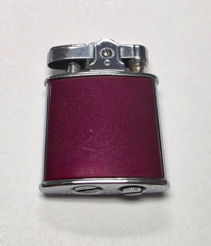 1930s Ronson Princess Maroon Enamel Lighter