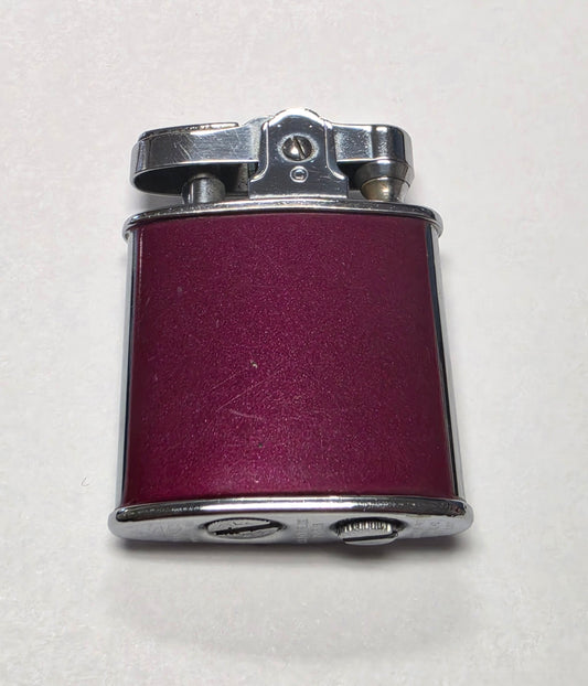 1930s Ronson Princess Maroon Enamel Lighter