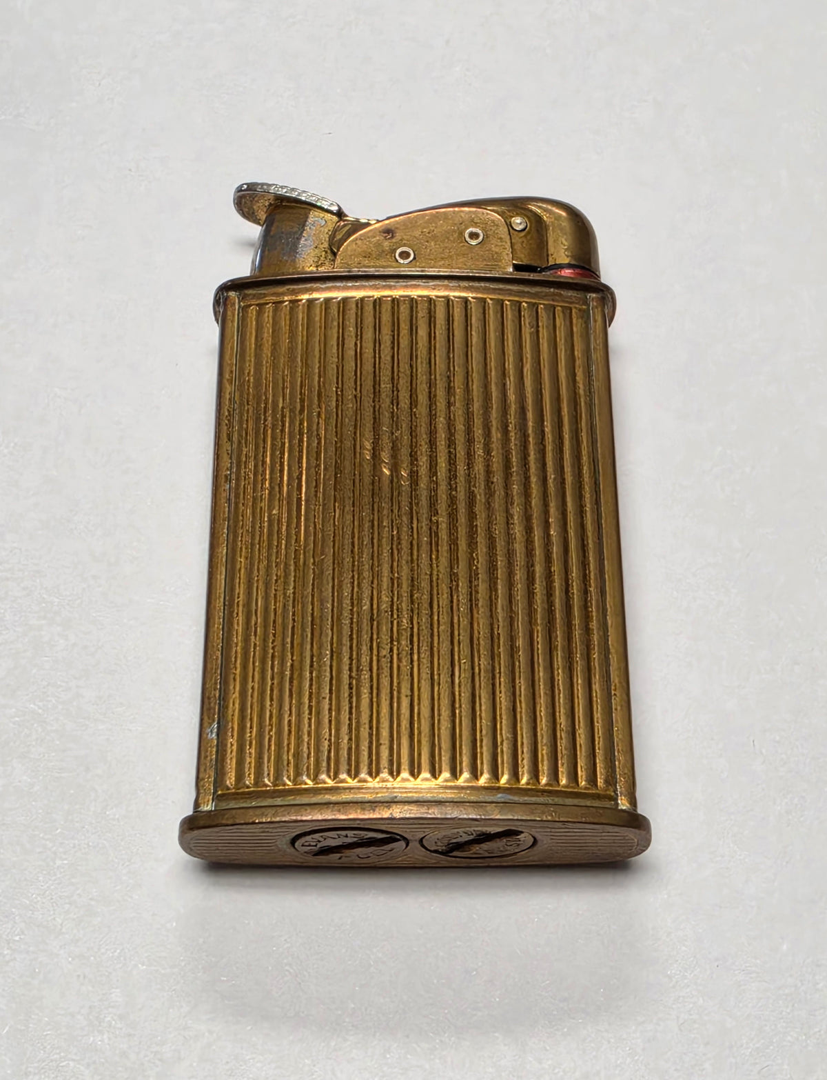 1950s Evans Supreme Nude Woman Peephole Pocket Lighter