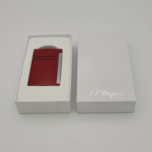 S.T. Dupont Maxijet Red / Chrome Lighter 20138N