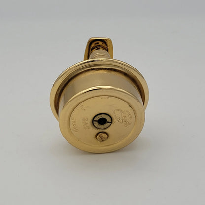 Evans Glossy Gold Tone Table Lighter Insert