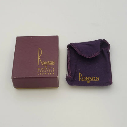 Ronson Windsor Emerald Green Petrol Lighter