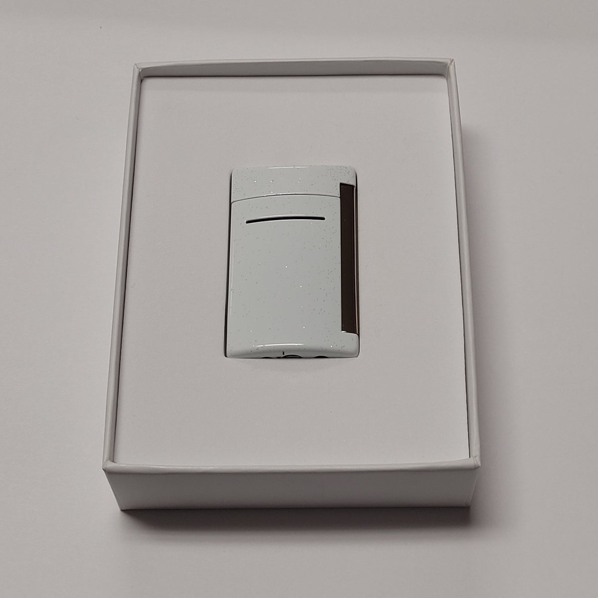 S.T. Dupont Minijet White Glitter 10059