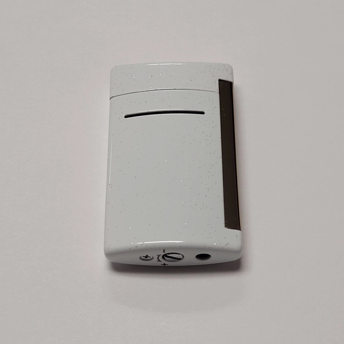 S.T. Dupont Minijet White Glitter 10059