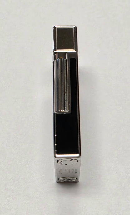 S.T. Dupont Ligne 2 Palladium Plated & Black Lacquer Lighter