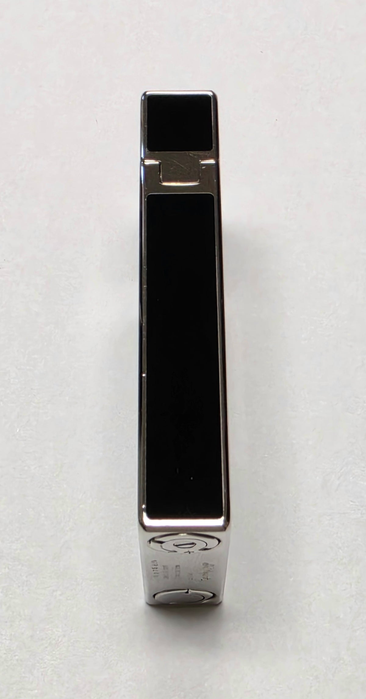 S.T. Dupont Ligne 2 Palladium Plated & Black Lacquer Lighter