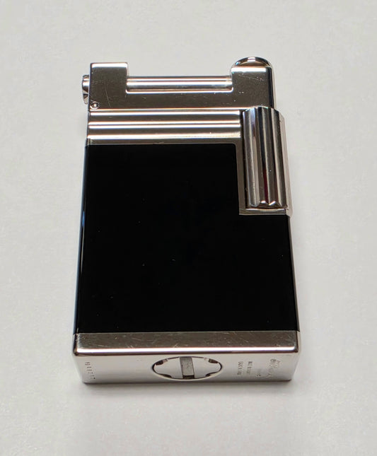 S.T. Dupont Urban Palladium & Black Lacquer Lighter