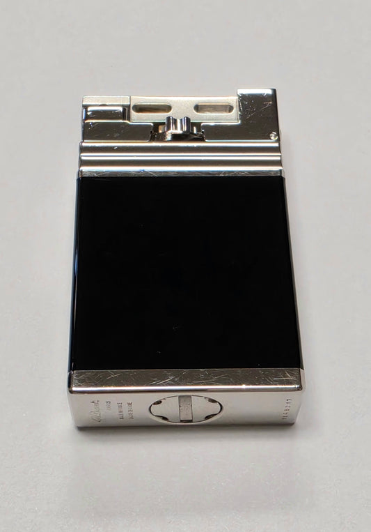 S.T. Dupont Urban Palladium & Black Lacquer Lighter