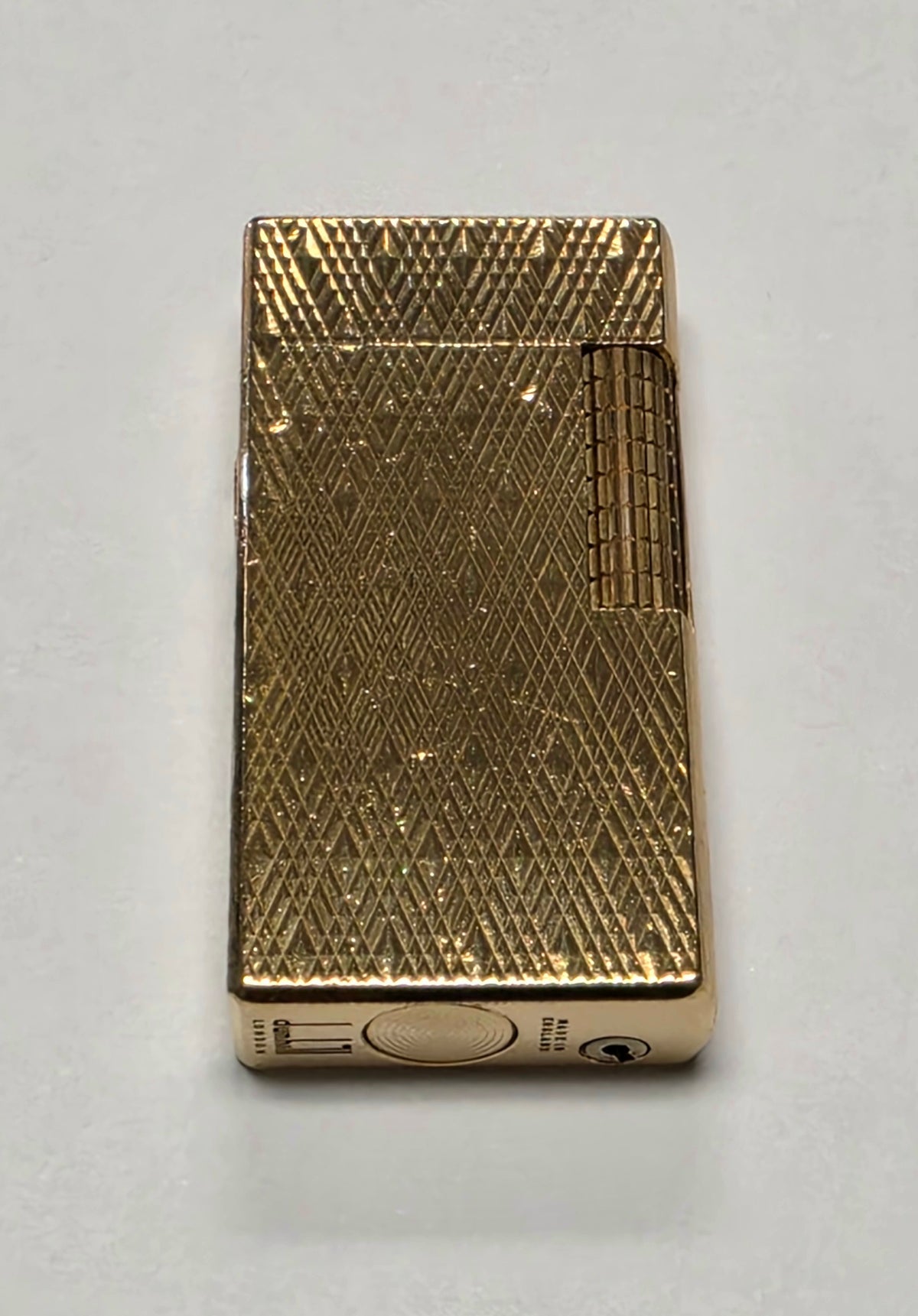 Alfred Dunhill 70 Gold Plated & Firehead Lighter