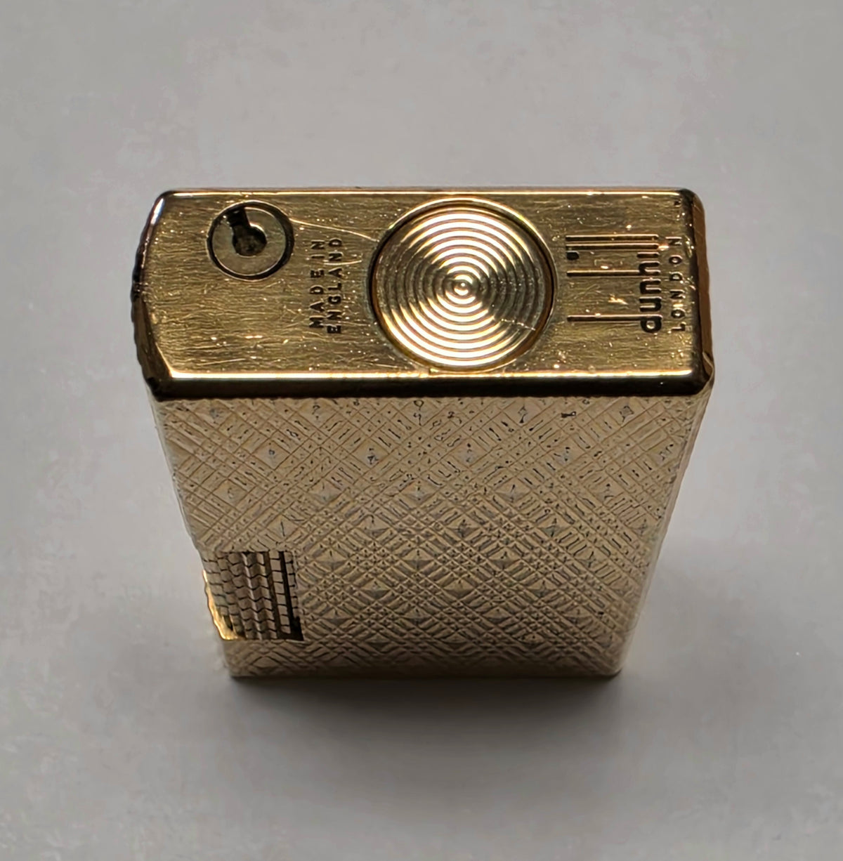 Alfred Dunhill 70 Gold Plated & Firehead Lighter