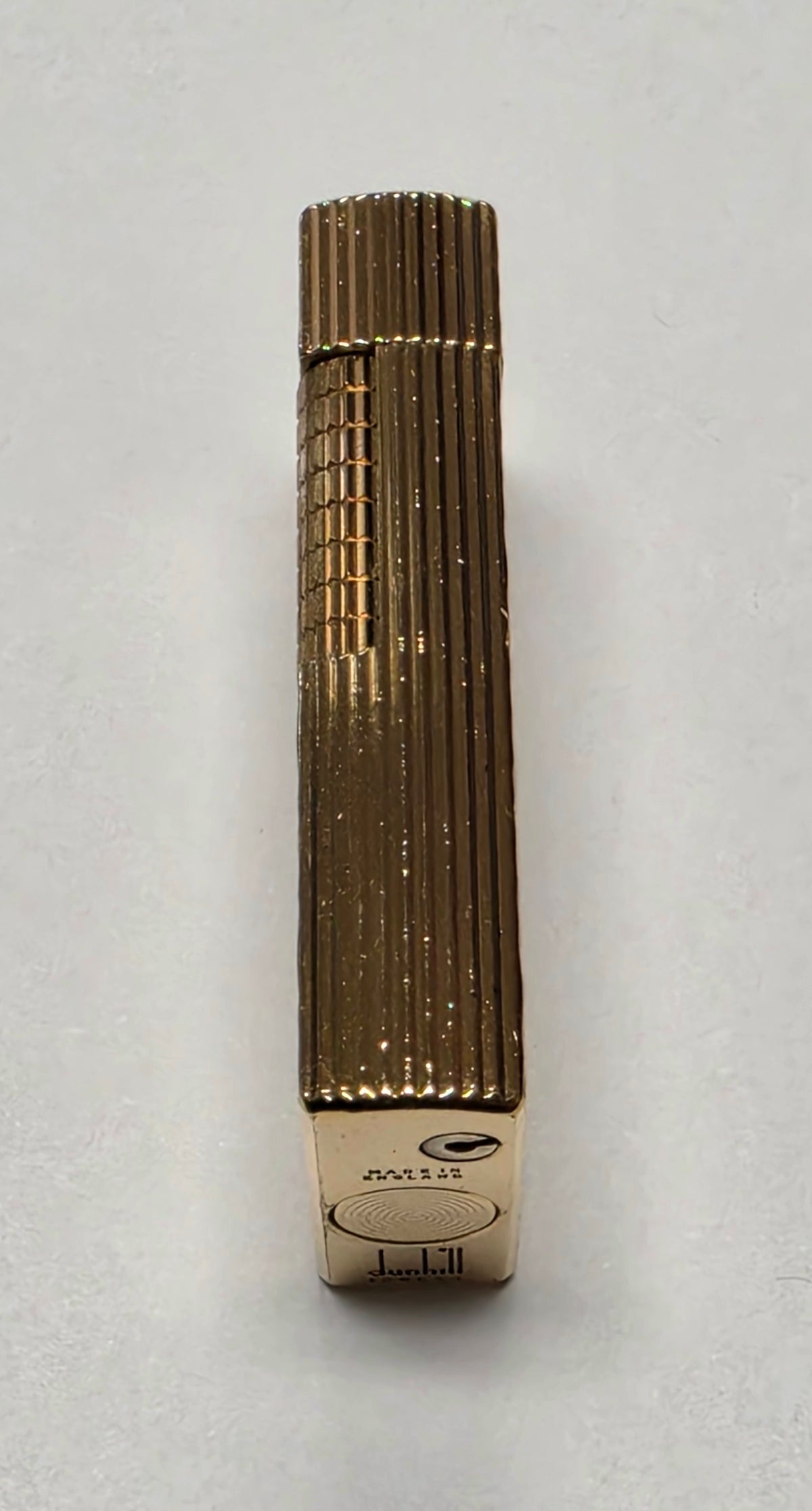 Alfred Dunhill 70 Gold Plated & Firehead Lighter