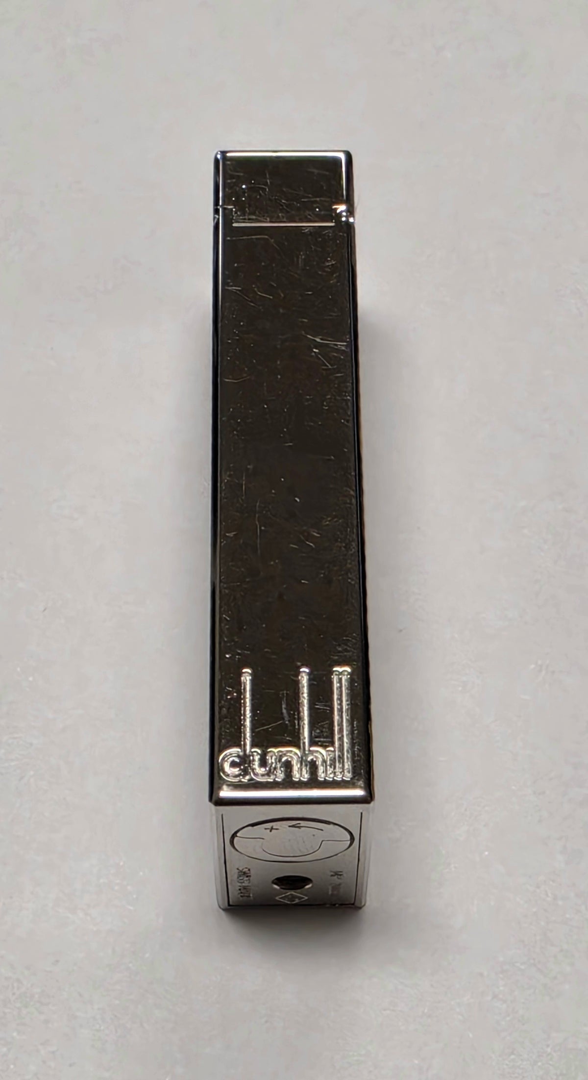Alfred Dunhill Rollagas 2 Palladium & Barley Lighter