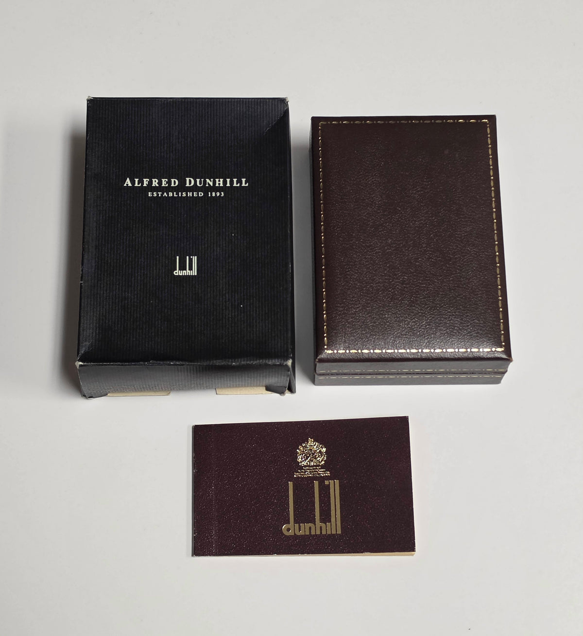 Alfred Dunhill Gemline Gold Plated Tortoise Lacquer Lighter