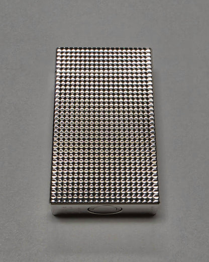 S.T. Dupont Ligne 1 Silver Plated & Hobnail Lighter