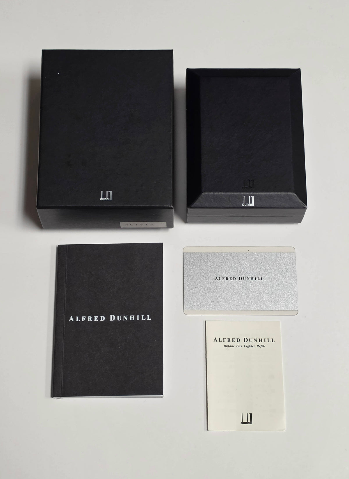 Alfred Dunhill Rollagas 2 Palladium Dunhill Logo Lighter
