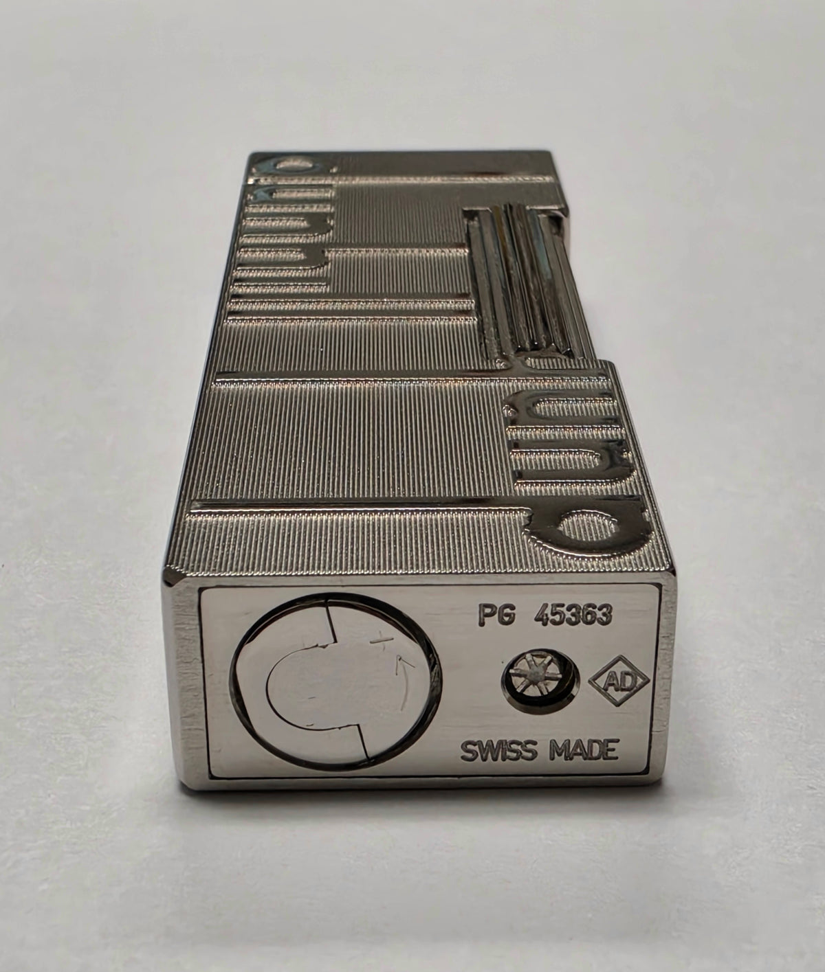 Alfred Dunhill Rollagas 2 Palladium Dunhill Logo Lighter